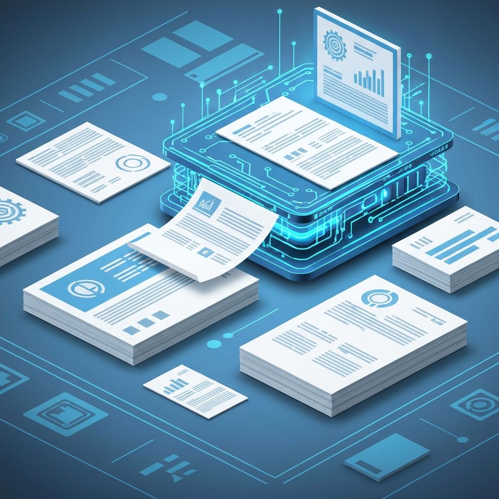 IA procesando facturas