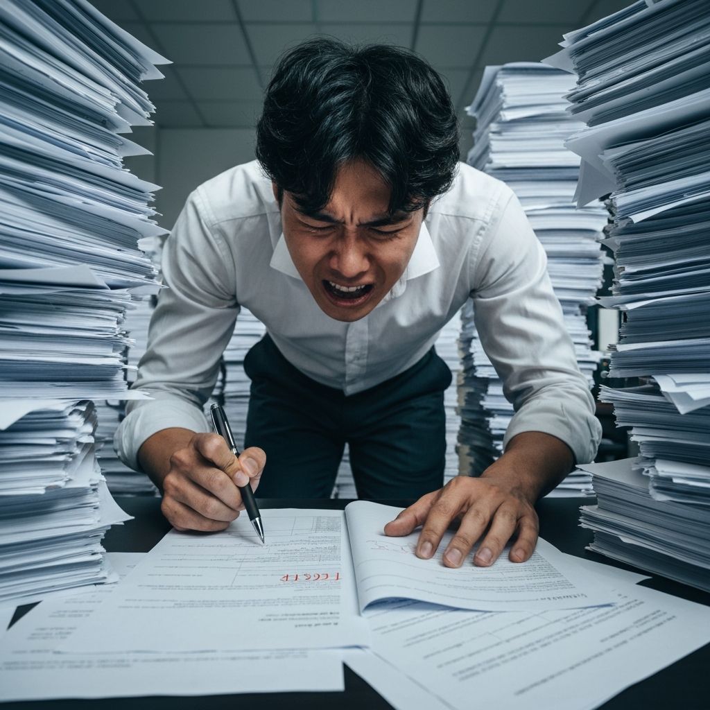 Errores en procesamiento manual